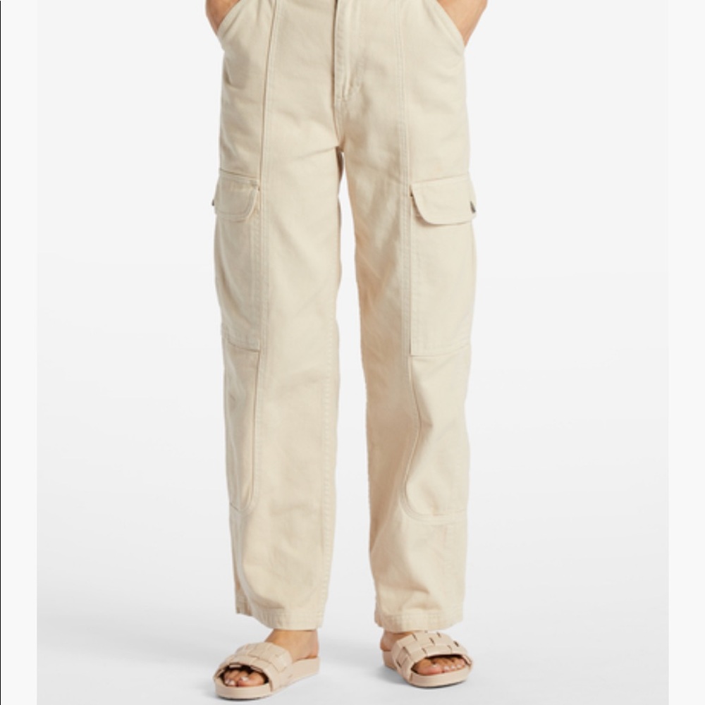 NWT Wall To Wall Denim Cargo Pants Billabong